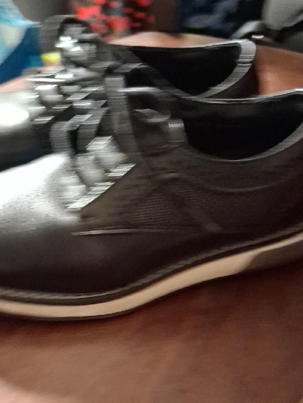 Black Lil Boys Lace-Up Casual Dress Shoes - Picture 3 of 9